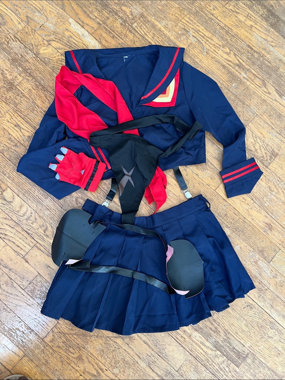 6pc Kill La Kill Ryuko Matoi Cosplay Costume